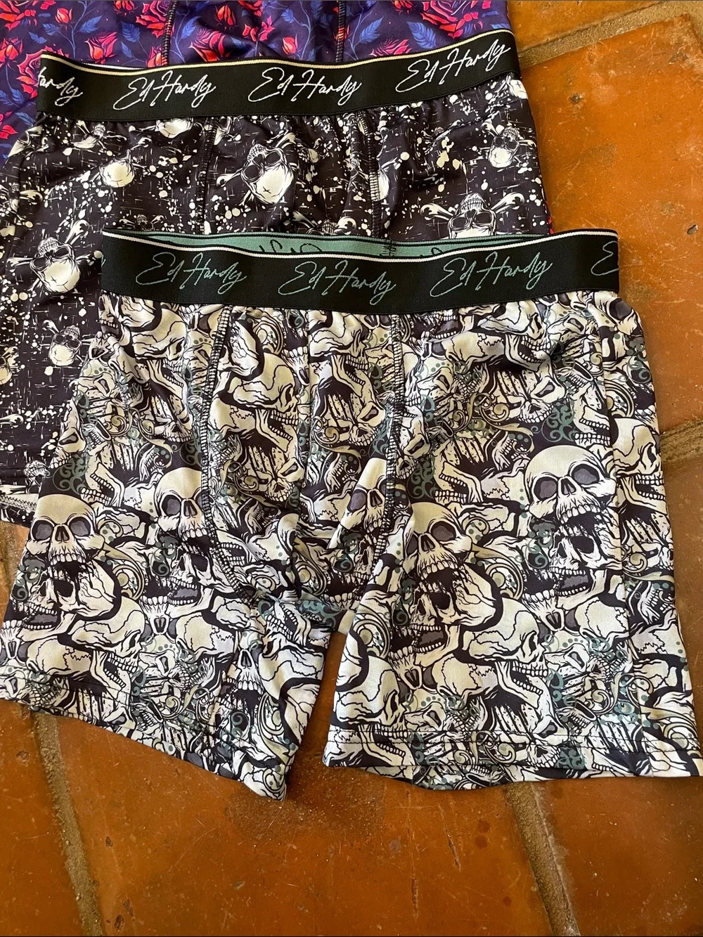 Ed Hardy performance boxer briefs | Set of 3 | Size Small